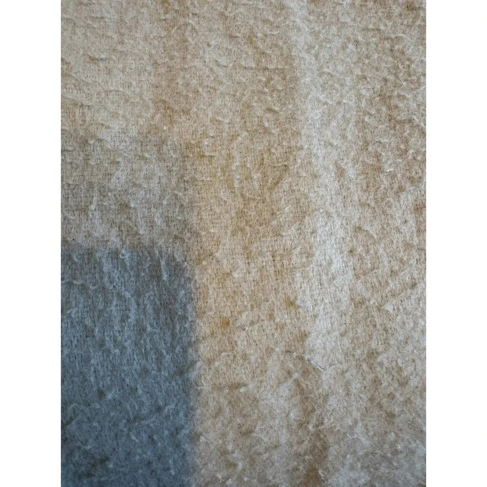 Vtg Biddeford Heated Blanket Queen Beige Dual Controllers Acrylic 82”W X 88”L